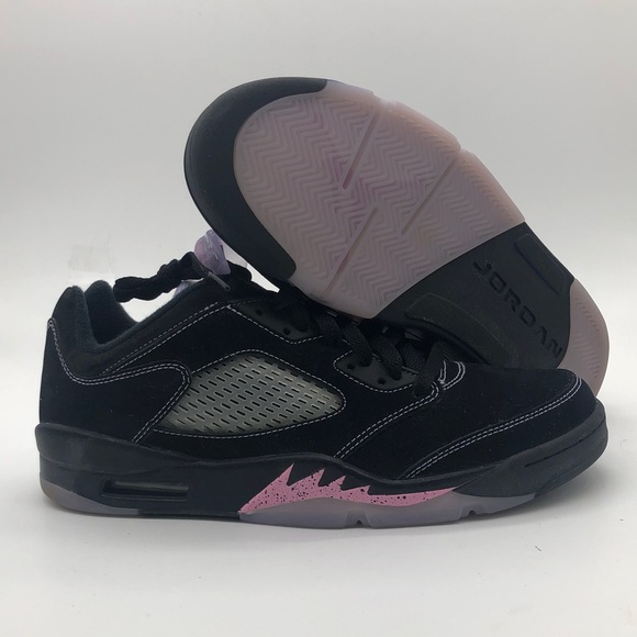 Mens Jordan 5 Retro low GC Pink/Black DX4355-015 NWOB - Picture 1 of 5